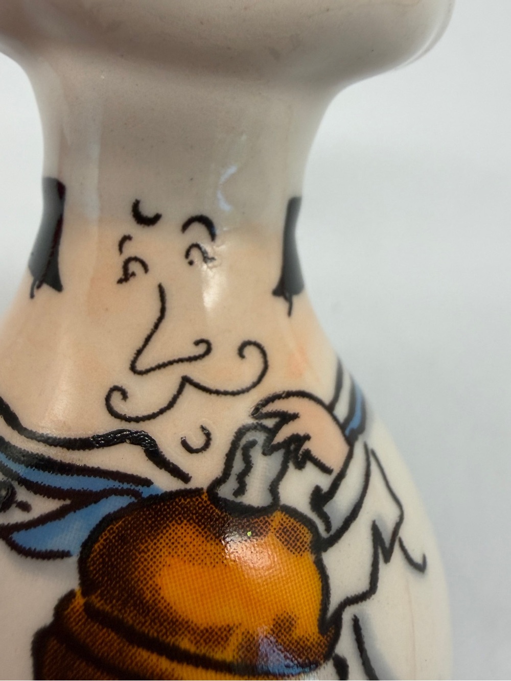 Vintage MudPie Bon Appetite Fat Chef Salt & Pepper Shakers 3.5” Tall - Picture 8 of 8